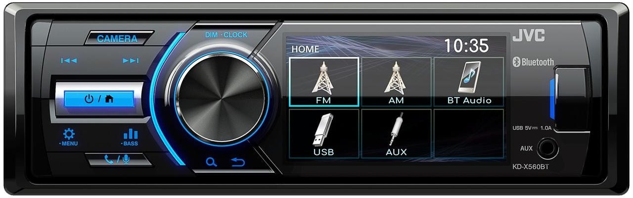 

USB-магнитола JVC KD-X560BT