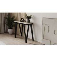 Стол-трансформер Aledar W 40-240x90x76 (дуб денвер трюфель H1399 ST10/черный муар)