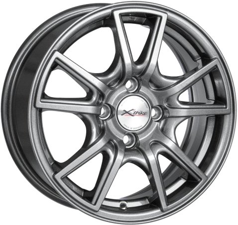 

Литые диски X'trike X-104 14x5.5" 4x108мм DIA 67.1мм ET 38мм HSB