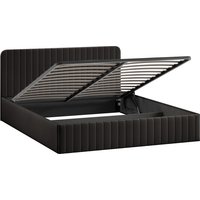 Кровать Трия Шелли Тип 1 с подъемным механизмом 160x200 (велюр Confetti Stone)