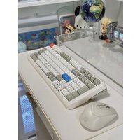 Клавиатура MCHOSE K99 V2 Retro White (Icy Creamsicle)