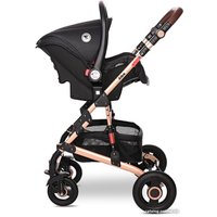 Универсальная коляска Lorelli Alba Premium Set 2023 (2 в 1, black)