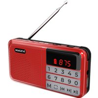 Радиоприемник Maxvi PR-02 (красный)