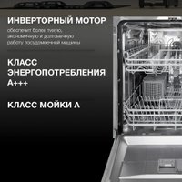 Встраиваемая посудомоечная машина Hyundai HBD 642