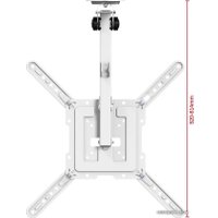 Кронштейн для телевизора UniTeki LCD3440CBW (белый)