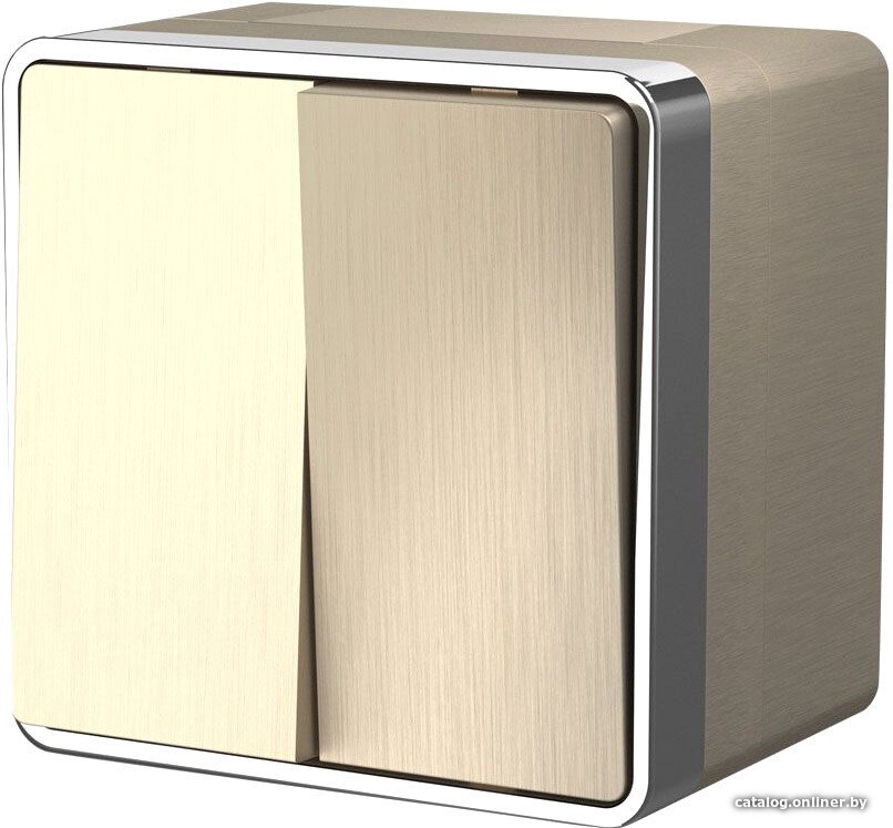 Выключатель Werkel Gallant W5020210 a051045 (шампань рифленый)