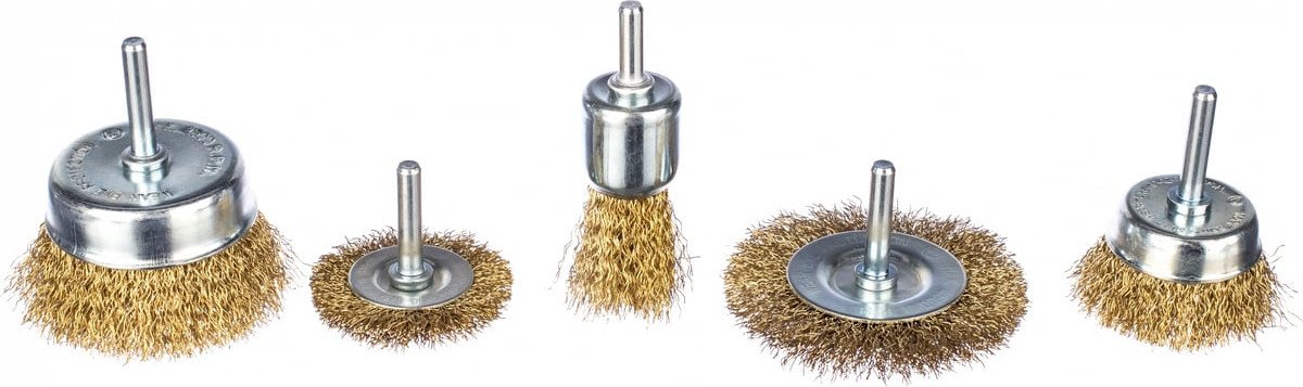 Набор щеток для электроинструмента Практика Мастер 773-507 (5 шт)