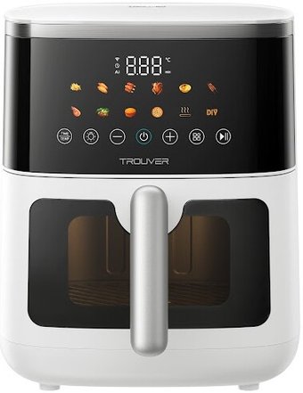 Аэрогриль (аэрофритюрница) Trouver Air Fryer FD10 Pro Max (белый)