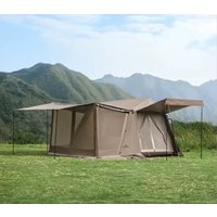 Кемпинговая палатка Naturehike Village 6.0 II CNK2300ZP021-DCFS (коричневый)