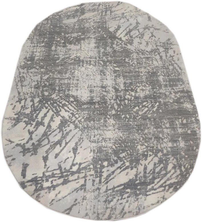 Ковер для жилой комнаты Bossan Rome B203A-AGRI-BEJ-OVAL (2x2.9)