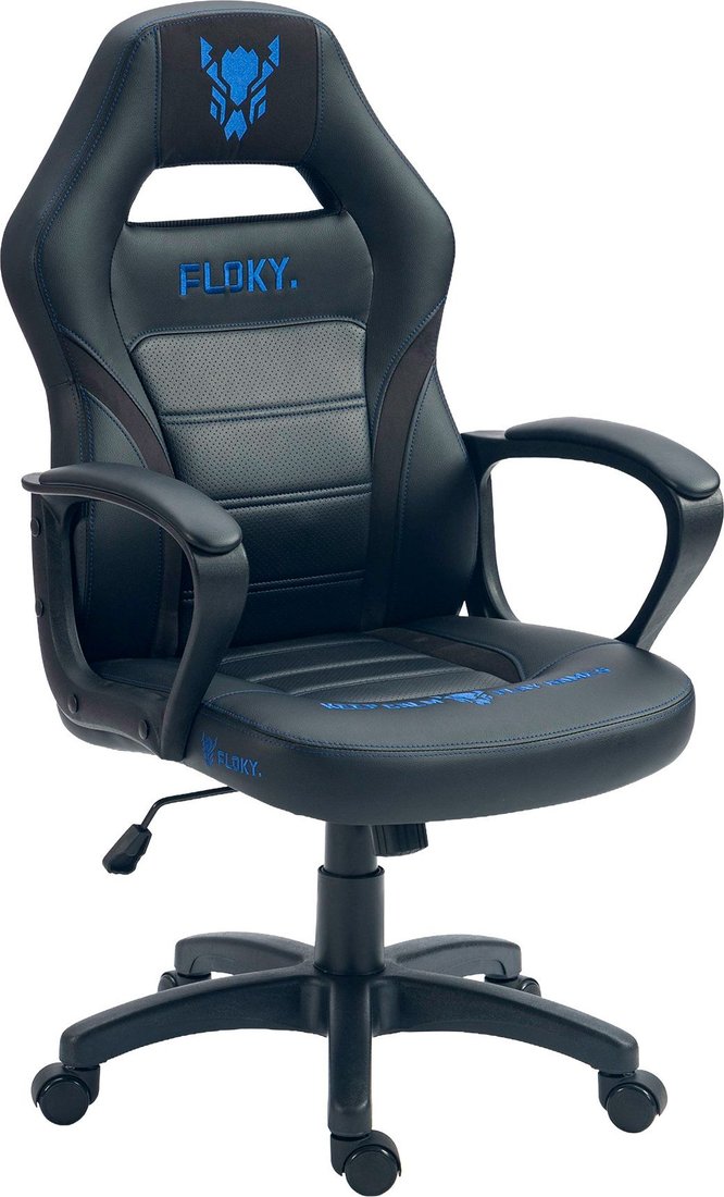 

Игровое (геймерское) кресло FLOKY Vibe Suede Black