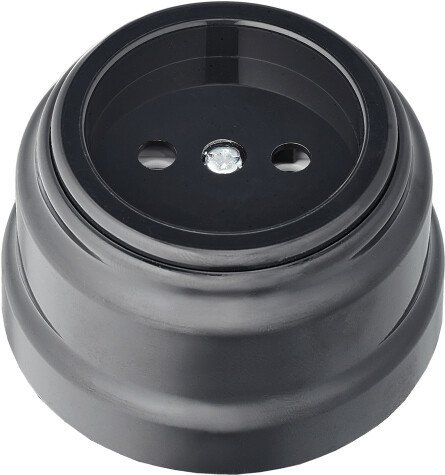 

Розетка Bylectrica РА16-0201 (черный)