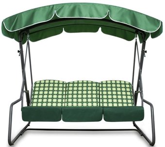 Садовые качели Arno-Werk Рандеву Стандарт (зеленый)