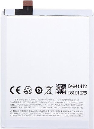 

Аккумулятор для телефона Копия MEIZU M1 Note
