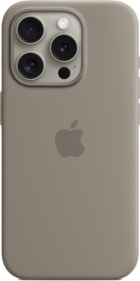 

Чехол для телефона Apple MagSafe Silicone Case для iPhone 15 Pro (глина)