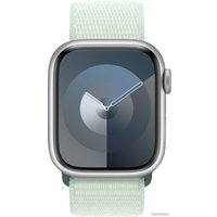 Ремешок Apple Sport Loop MW4M3 (41 мм, нежная мята, размер R)