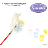 Набор для создания поделок/игрушек Bondibon Елочные украшения. Снеговичок ВВ1600-1