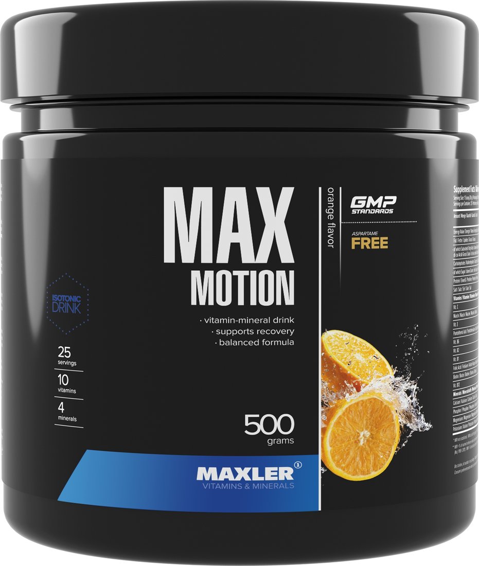 

Изотоник Maxler Max Motion (500 г, апельсин)