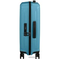 Чемодан-спиннер Samsonite Nuon Metallic Ocean Blue 55 см