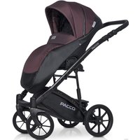 Универсальная коляска Riko Basic Pacco (2 в 1, 01 plum)