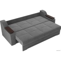 Диван Лига диванов Сенатор 102771 (велюр, серый)