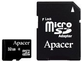 microSDHC (Class 4) 32GB + адаптер (AP32GMCSH4-R)