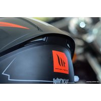 Мотошлем MT Helmets Stinger Warhead Matt (XS, черный/красный/серый)
