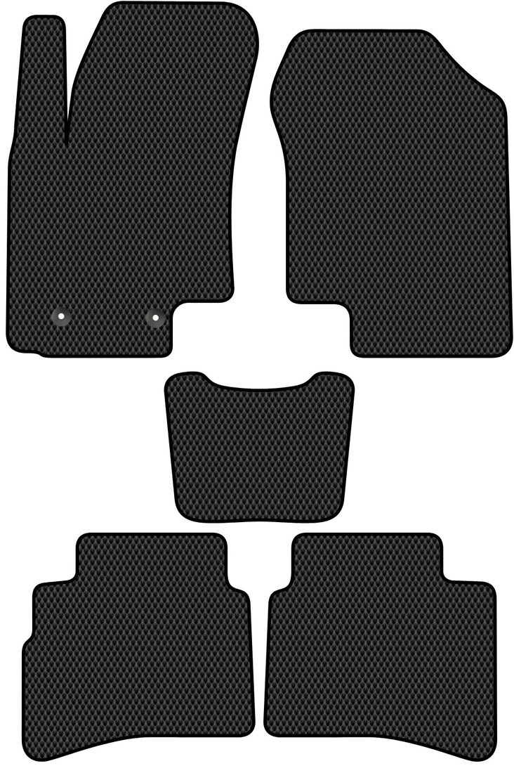 

Комплект ковриков для авто Alicosta Москвич 3 I (suv) 2022 - Н.В. (черный, ромб)