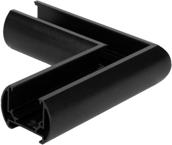 Аксессуар Elektrostandard Slim Magnetic Коннектор угловой для шинопровода Round накладной черный 85135/00