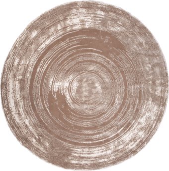 Коврик для кухни Karmen Hali Safir 00843A-DAIRE-BROWN-BROWN (1.95х1.95)