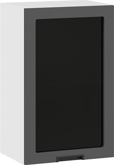 

Шкаф навесной Трия Гренада 1В45С (белый/холст вулкан)