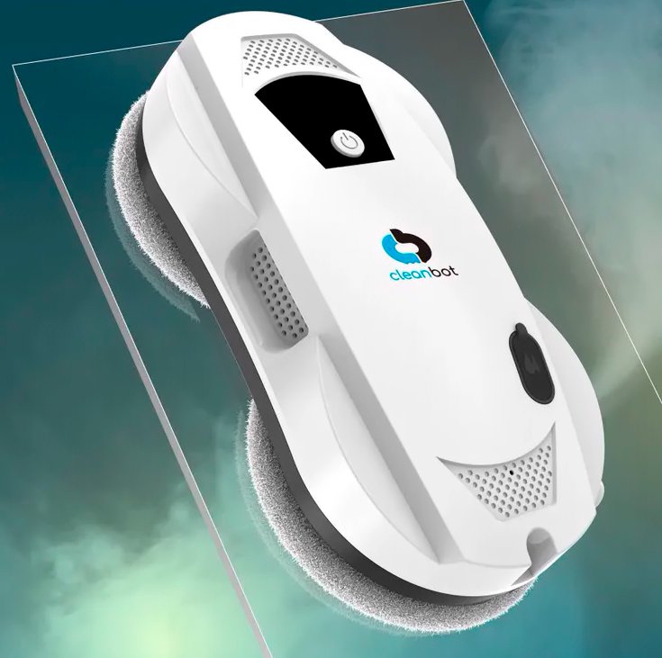 

Робот для мытья окон Cleanbot Jet (c набором салфеток из микрофибры 14 шт)