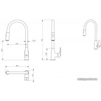 Смеситель Bravat Arden F7362395CP-ENG