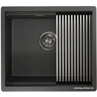 Кухонная мойка Granula KS-5045U (черный матовый)