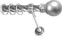 

Карниз для штор Lm Decor Тифани 037 1р витой 25мм (сатин, 1.8м)