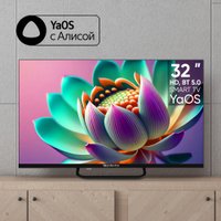 Телевизор Topdevice 32" SMART TV YаOS (черный)