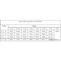 Колготки компрессионные Польза 5002 Iкл (р.3 (M), рост2, черный)