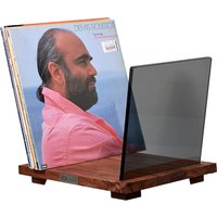 Подставка для виниловых пластинок VOXmodule Vinyl Stand 07 (американский орех/черный глянец)