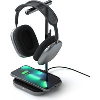 Подставка для наушников Satechi 2-in-1 Headphone Stand with Wireless Charger ST-UCHSMCM