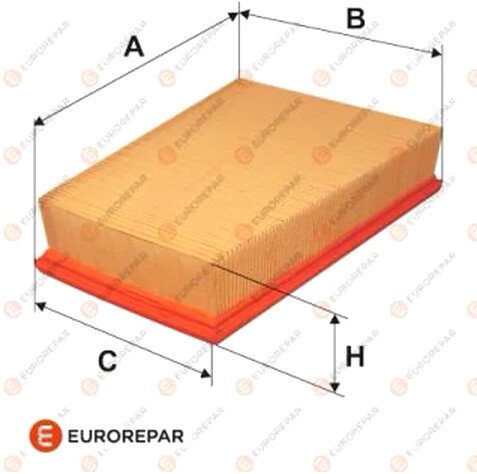 

Воздушный фильтр Eurorepar 1612866980