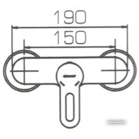 Смеситель Bravat Stream-D F937163C-01