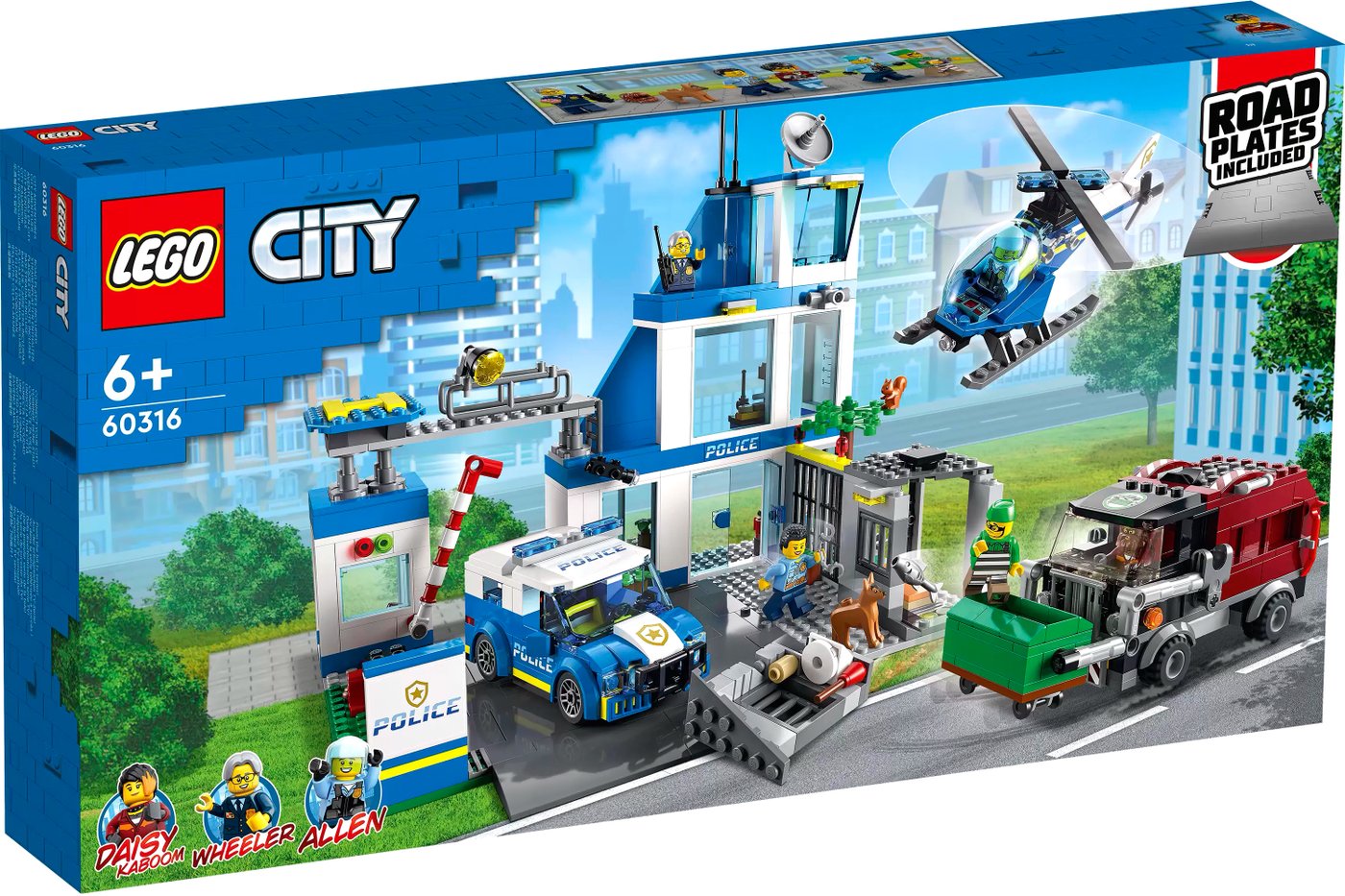 

Конструктор LEGO City 60316 Полицейский участок