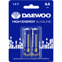 Батарейка Daewoo High Energy Alkaline AA 2 шт. 5030299