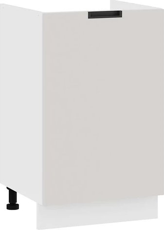 

Шкаф напольный Трия Гренада 1Н5М (белый/холст мокко)