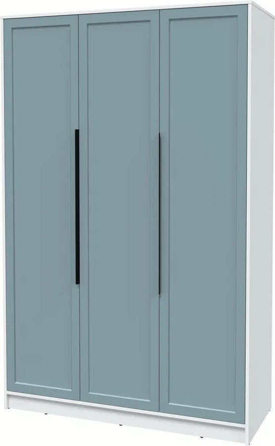 

Шкаф распашной Интерлиния Концепт Тренд КТ-Ш3 (белый платинум/океан)