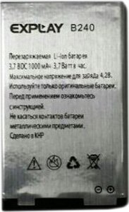 

Аккумулятор для телефона Explay B240