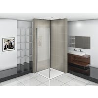 Душевая стенка Good Door Orion SP 80 (прозрачное/хром)