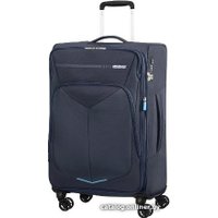 Чемодан-спиннер American Tourister Summerfunk Navy Blue 67 см (4 колеса)