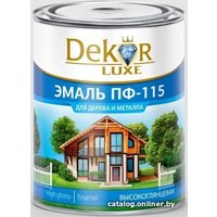 Эмаль Dekor ПФ-115 6 кг (оранжевый)