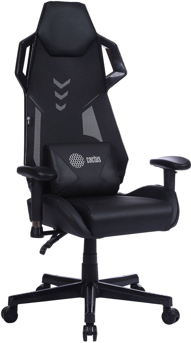 

Игровое (геймерское) кресло CACTUS CS-CHR-090BL (черный)